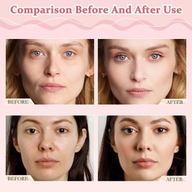 BSOON Pre-Make-up-Anwendungscreme, Yed Isolationscreme, Unsichtbarer Poren-Concealer, Aufhellende Hautfarbe Gesichtscreme, Makeup Grundierung, Für Alle Hauttypen Geeignet