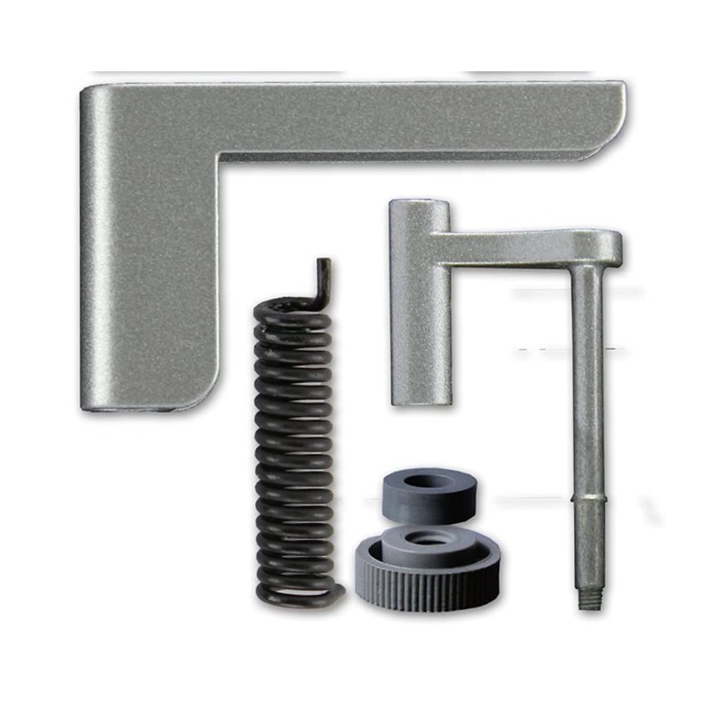 ClipClose Door Closer / Mini Door Closer in Silver, Easy