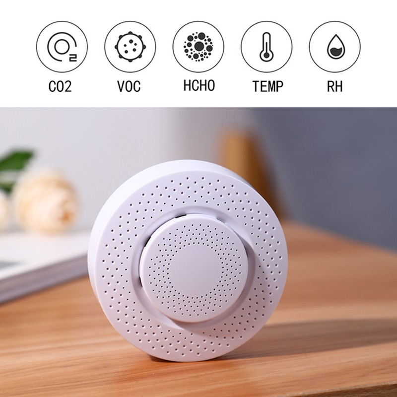 Air Quality Monitor Intelligent Tester CO2 Temperature Humidity Detection for