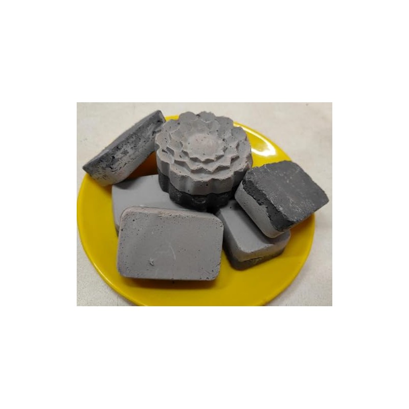 Grey Smoke Clay Shapes 200 Grams