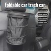 Car Foldable Garbage Bin，Black