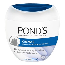 Crema Humectante Ponds Piel Suave Portátil Mini Viaje 50g