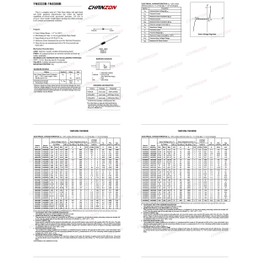 (Pack of 20 Pieces) Chanzon 1N5349B 1N5349 Power Zener Diode 5W 12V T-18 (CASE17-02) Axial Diodes 5 Watt 12 Volt