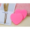 Mini Skater Hot Pink Kraft Paper Sticky Notes Heart Shaped