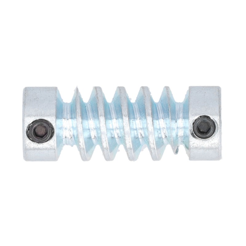 6mm Worm Gear Shaft D Hole Stainless Steel 1.5 Modulus