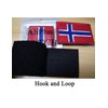 2 PCS AliPlus Norway Flag Patches Embroidered Tactical Military Morale
