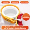 WHISURN An 8-inch Steel Handle Adjustable Strap Wrench, Suitable for