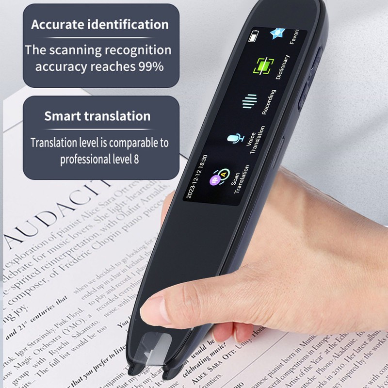 Intelligent Translation Pen Language Translator Electronic Dictionary English Learning Scanning