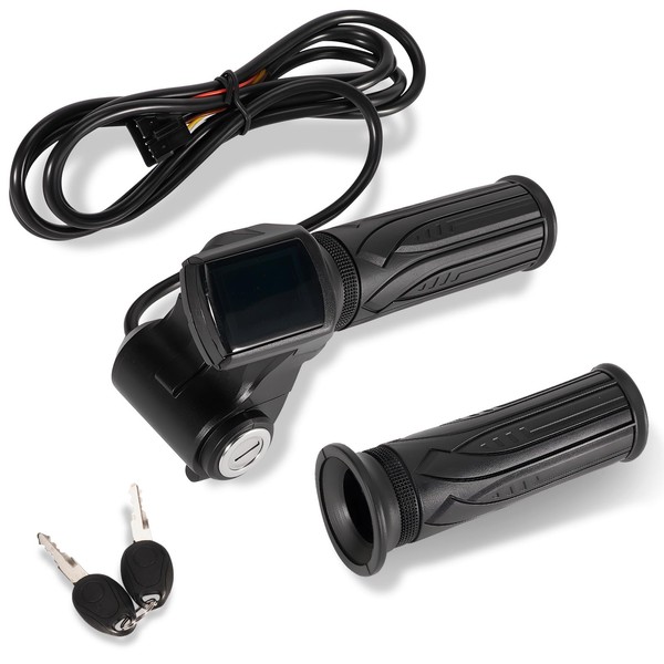 leaptrend 36V E-Scooter Throttle with LCD Display, Switch & 2