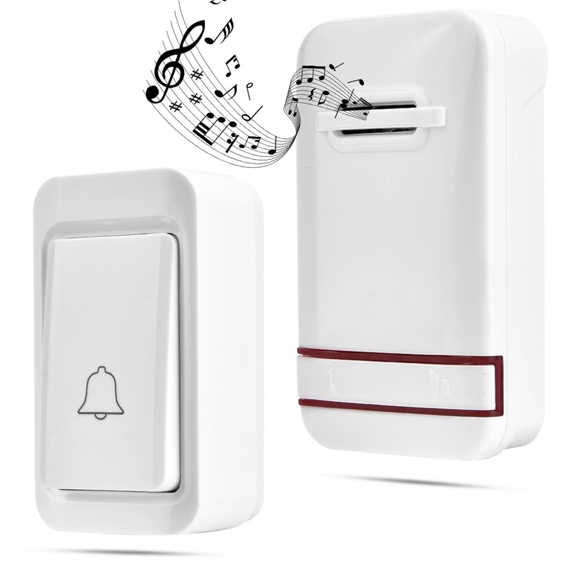 Self Generation Smart Wireless Doorbell Home Waterproof Door Bell Kit