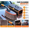 Premium Car Duster Mop Thickened Wax Brush Auto Cleaning Tool