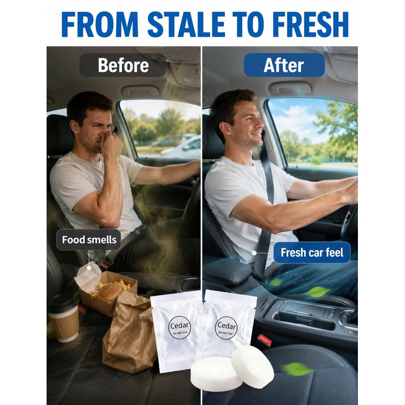 Car Air Freshener, Air Vent Clip Freshener Refills 10 Packs,