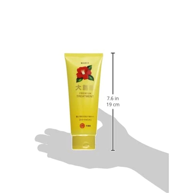 Oshima Tsubaki Premium Treatment, Camellia Oil Blend, Rinse Treatment, Damage