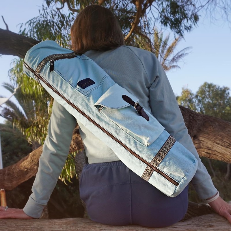 dualseele Eco Yoga Bag for Mat, Large, 70 cm, Made