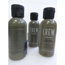 AMERICAN CREW POST-SHAVE COOLING LOTION 1.7 OZ ( PACK OF 3)       TRAVEL SIZE!