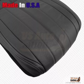 US Auto Nation 832-790-4949 2014 For Infiniti QX70 Front Driver Bottom Genuine Leather Seat Cover In Black