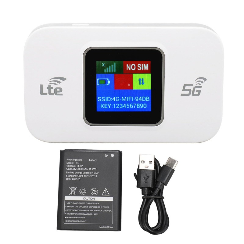 4G LTE WiFi modem supports 10 user sharing plug and