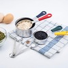 Fox Run 4839 Measuring Cup Set with Colored Handles, Stainless