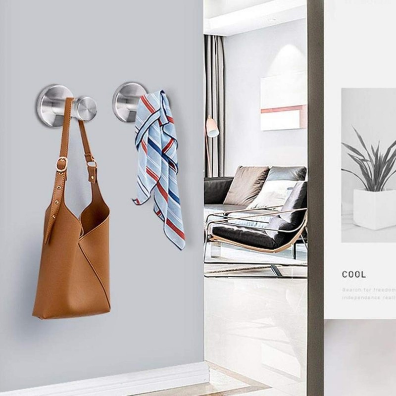 SKY Wall Hook, Wall Hanger, Stainless Steel, Simple, Set of