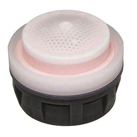 Neoperl 14 5650 5 PCA Perlator HC California Economy Flow Aerator Insert, Small, 1.2 GPM with Washer, Pink/Clear Dome, Honeycomb Screen, Aerated, Acetal