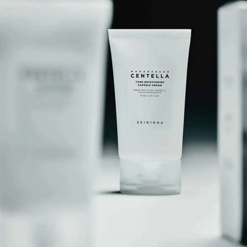 Skin1004 Madagascar Centella Tone Brightening Capsule Cream Momento De Aplicación