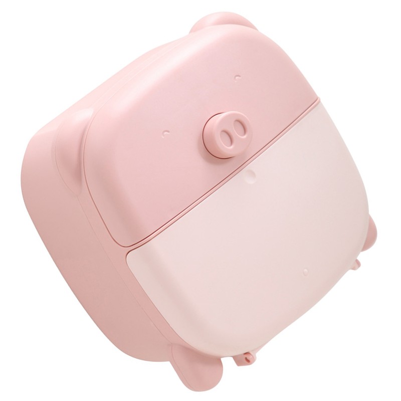 Wall Mounted Tissue Box Cartoon Large Space Cute Lovely Tissue