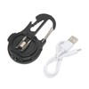 Mini Keychain Light USB Dual Light Source Keychain Flashlight Magnetic