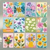 Louise Maelys 5x7 Inch Pre Drawn Canvas to Paint,12 Packs