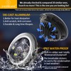 7 inch Motorcycle LED Headlight 4.5" Fog Passing Lights DOT