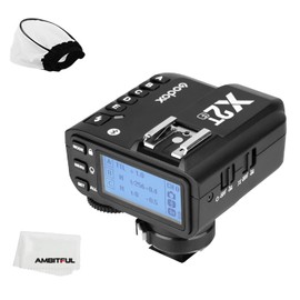Godox X2T-F TTL 2.4G Wireless Flash Trigger for Fuji, Bluetooth Connection, 1/8000s HSS, TCM Function, 5 Separate Group Buttons, 3 Function Buttons for Quick Setting for Fuji Camera