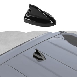 RT-TCZ Roof Antenna Cover Trim Decoration Exterior Accessories for Ford Bronco Sport 2021 2022 2023 2024 (Black)