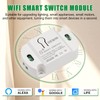 DEWIN 10A Smart WiFi Wireless Light Switch, 1PC WiFi Remote