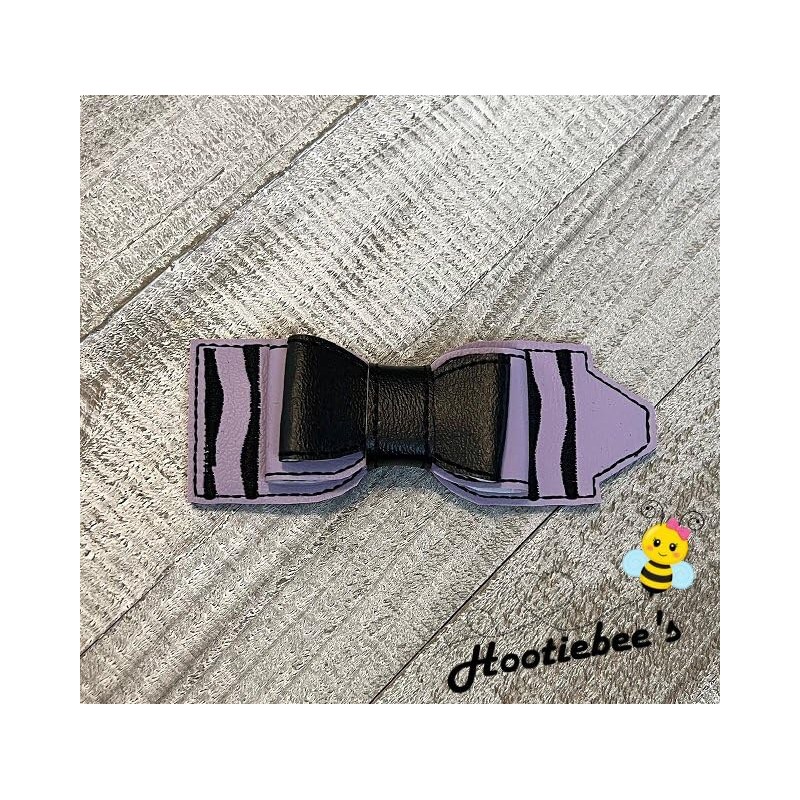 Vinyl Crayon Hair Bow