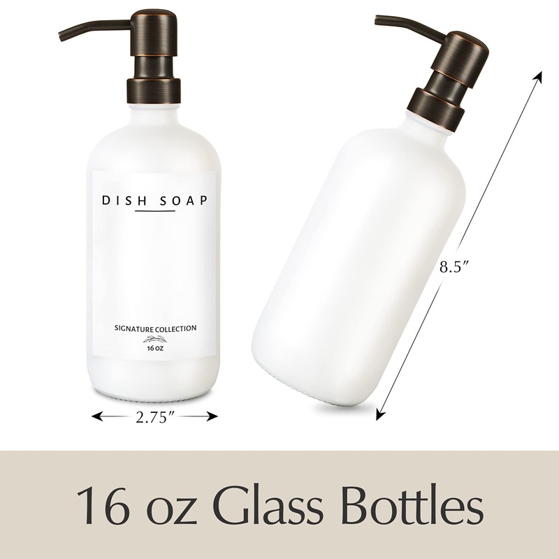 Emerson Soap Dispenser, Dish Soap Dispenser for Kitchen, Soap Dispenser