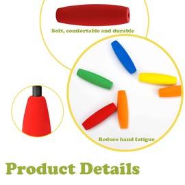 5 Pack Foam Grip Tubing Adaptive Utensils Grip Tubing Arthritic Hands Gadgets Grip for Elderly, Disabled, Arthritis，Parkinson (Color Mixing)