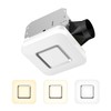 OREiN 2 in 1 Bathroom Exhaust Fan with LED Light,