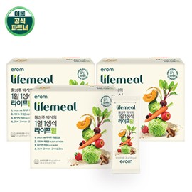 Irom (현대Hmall)이롬황성주 1일1생식 라이프밀 3박스(30g x 42포) Hyundai Hmall Irom Hwang Seong Ju 1 Day 1 Meal Life Meal 3 Boxes (30g x 42 Packs)