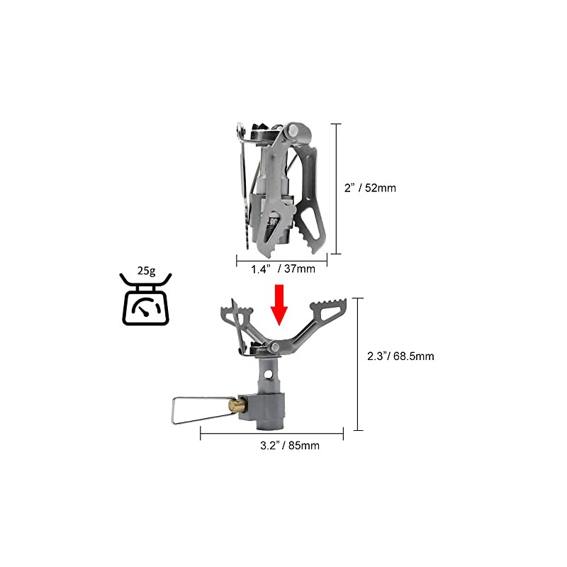 BRS 3000T Stove Solohike Camping Stove