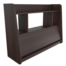 Inval Wall Mounted Floating Desk, Espresso