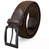 FAIRWIN Men Belt Stretch Braided Elastic Golf Men's Casual Nylon
