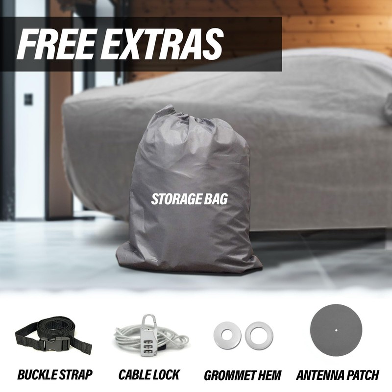 CARDIZ Supreme Full Car Cover - Semi Custom Fit for