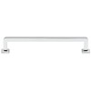Cabinet Pull Hardware Finish: Satin Nickel, Size: 6"
