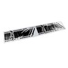 Car Wave Graphics Decals Strong Adhesion Colorfast Waterproof 4 X
