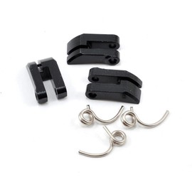 JQ Products B282 7075 Clutch Shoes with Springs (3) for 3-Shoe Clutch, Black