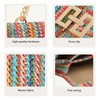 Ynport Crefreak Women's Straw Shoulder Bag - Summer Woven Crossbody