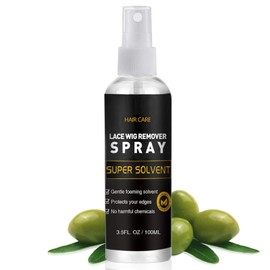 Tape Extensions Remover - Tape Remover Hair Extensions - Lace Glue Remover for Hair Replacement Lace Front Wig, Poly Hairpieces, Toupee - Gentle on Skin - 100ml