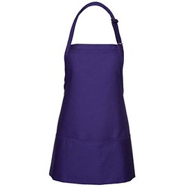 FAME Delta Plus Original Three Pocket Bib Apron - F10 - Purple (WFA18570PU)