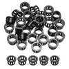 PATIKIL 48pcs Wire Grommet, 15.8mm Mounting Dia Plastic Grommets Cable
