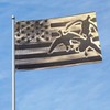 ShiHaiYunBai Duck Hunting Usa Flag Flag, House (3 X 5