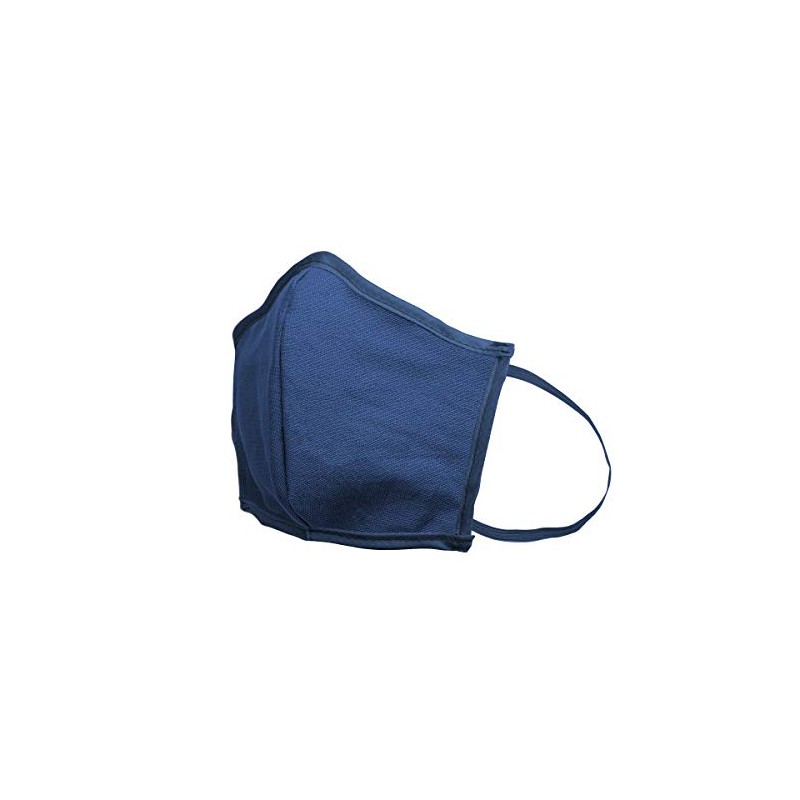 Fold Flat Canvas Cloth Reusable Washable Safety Face Mask with
